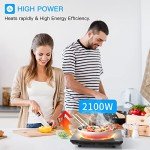 IsEasy 2100W Portable Induction Cooker with Timer