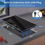 Hobsir 30cm Double Induction Cooker with Flex Zone