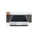 60cm White Double Oven Electric Cooker