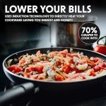 Baridi 77cm 4-Zone Induction Hob with Boost