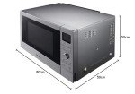 Panasonic 1000W Steel Combination Microwave, 27 Liters