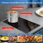 Hobsir 30cm Double Induction Cooker with Flex Zone