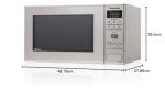 Panasonic 1000W Stainless Steel Microwave, 23L