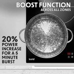 Baridi 77cm 4-Zone Induction Hob with Boost