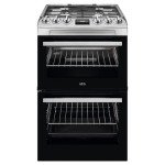 AEG Double Cavity Oven & Gas Hob Combo