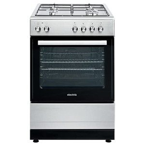 ElectriQ 60cm Stainless Steel Dual Fuel Oven