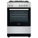 ElectriQ 60cm Stainless Steel Dual Fuel Oven
