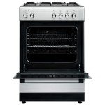 ElectriQ 60cm Stainless Steel Dual Fuel Oven