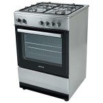 ElectriQ 60cm Stainless Steel Dual Fuel Oven