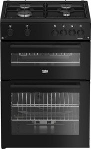 Beko 60cm Black Gas Cooker FTG6201K
