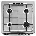 ElectriQ 60cm Stainless Steel Dual Fuel Oven