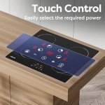 CIARRA 4-Zone Induction Hob with Touch Control