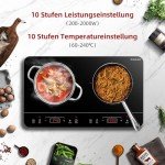 GASLAND IH60BT Double Induction Hob with Touch Control