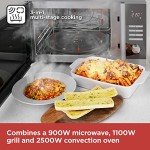 BLACK+DECKER 30L Microwave with Grill and Convection