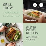 Panasonic 29L Grill Microwave Oven - 1000W Silver