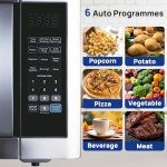 Smad 42L Microwave Oven with Grill and Turntable