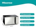 Hisense 20L Digital Solo Microwave Oven with Grill