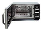 Sharp R860SLM 25L Flatbed Microwave Oven - Silver