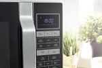 Sharp R860SLM 25L Flatbed Microwave Oven - Silver