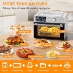 30L Air Fryer Oven with Rotisserie & 21 Presets