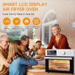 30L Air Fryer Oven with Rotisserie & 21 Presets