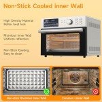 30L Air Fryer Oven with Rotisserie & 21 Presets
