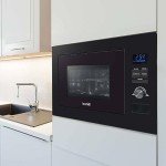 Baridi 25L Microwave Oven with Grill - Black