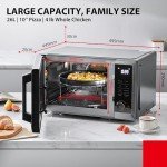TOSHIBA 5-in-1 Air Fryer Microwave Oven