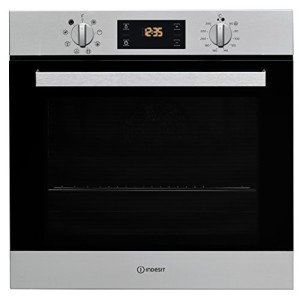 Indesit Aria Stainless Steel Electric Fan Oven