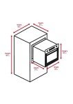 Hoover H-Oven 300 Built-In Electric Oven, 60cm