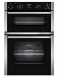 NEFF N50 Stainless Steel Double Oven with EasyClean