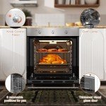 Karinear 60L Built-In Electric Oven with Timer