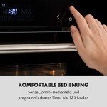 Klarstein MasterFresh 24L Steam Oven, Black