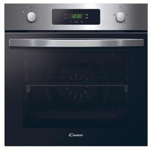 Candy 65L Integrated Fan Oven - Black & Steel