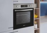 Candy 65L Integrated Fan Oven - Black & Steel