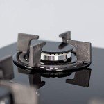 SIA 60cm 4-Burner Black Gas Hob
