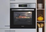 Candy 65L Integrated Fan Oven - Black & Steel