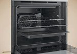 Candy 65L Integrated Fan Oven - Black & Steel
