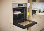 Candy 65L Integrated Fan Oven - Black & Steel