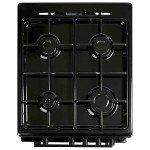 ElectriQ 60cm Black Dual Fuel Cooker