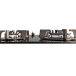 SIA 60cm 4-Burner Black Gas Hob