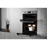 Hotpoint Double Electric Oven - Stainless Steel Finish