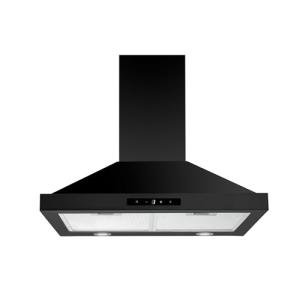 FIREGAS 60cm Black Wall-Mounted Cooker Hood
