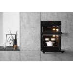 Black Built-in Oven DD2540BL Class 2