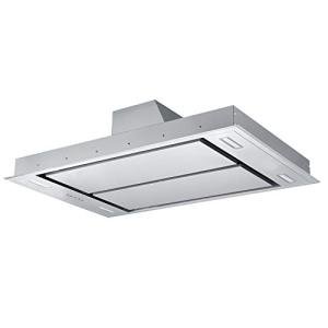 Cookology 110cm Stainless Steel Island Cooker Hood