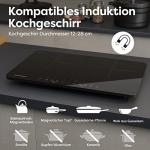 CIARRA 2800W Dual Induction Hob with Touch Control
