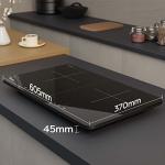 CIARRA 2800W Dual Induction Hob with Touch Control