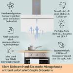 Klarstein Smart Kitchen Extractor Fan Hood 90cm