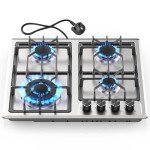Noxton 4 Burner Built-in Gas Hob with Safety Features