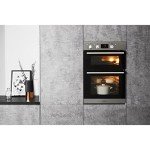 Hotpoint Double Electric Oven - Stainless Steel Finish